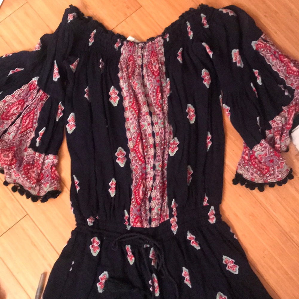 Off the shoulder romper